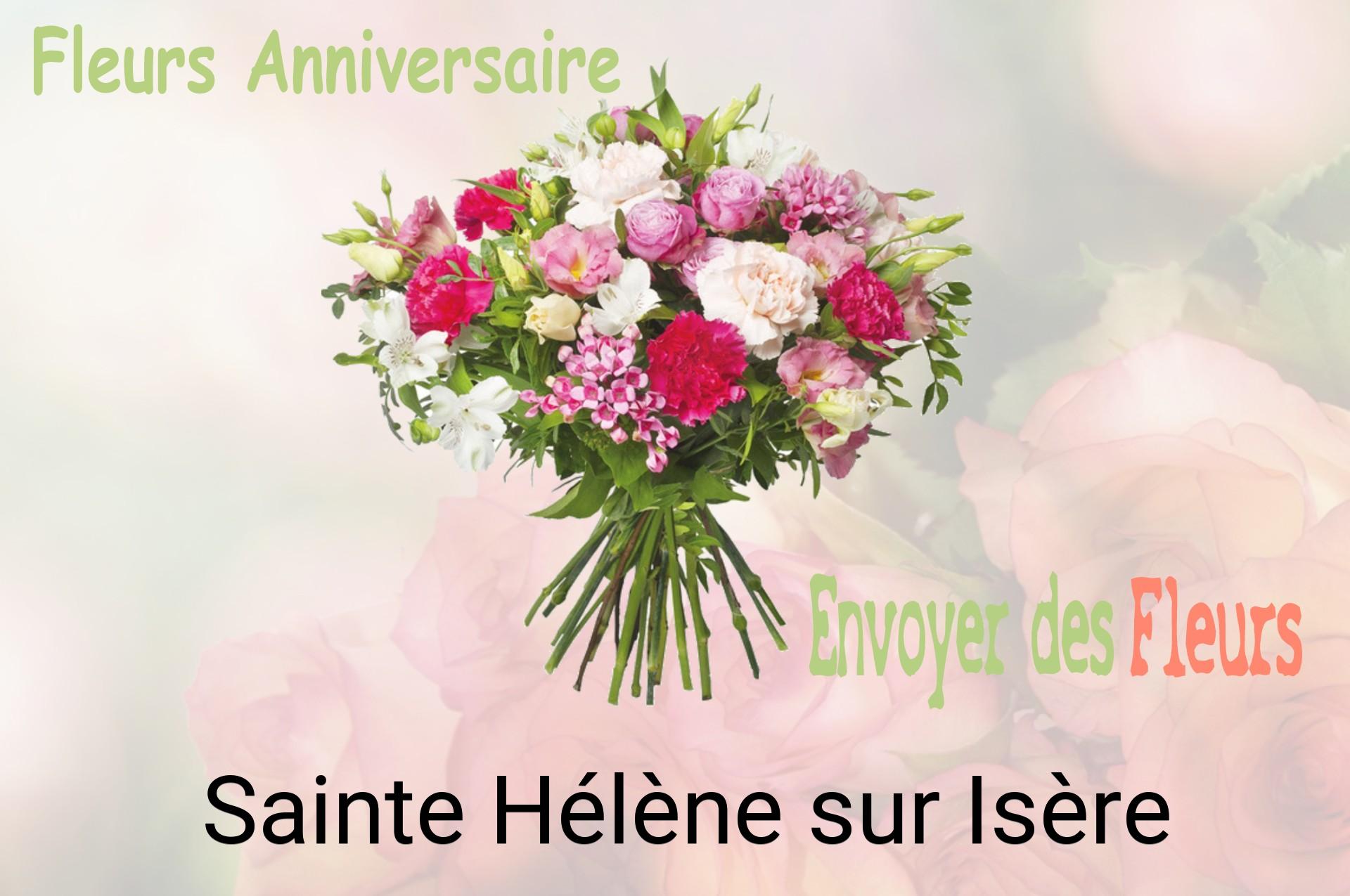 Bouquet de fleurs d’anniversaire livré à Sainte-Hélène-sur-Isère
