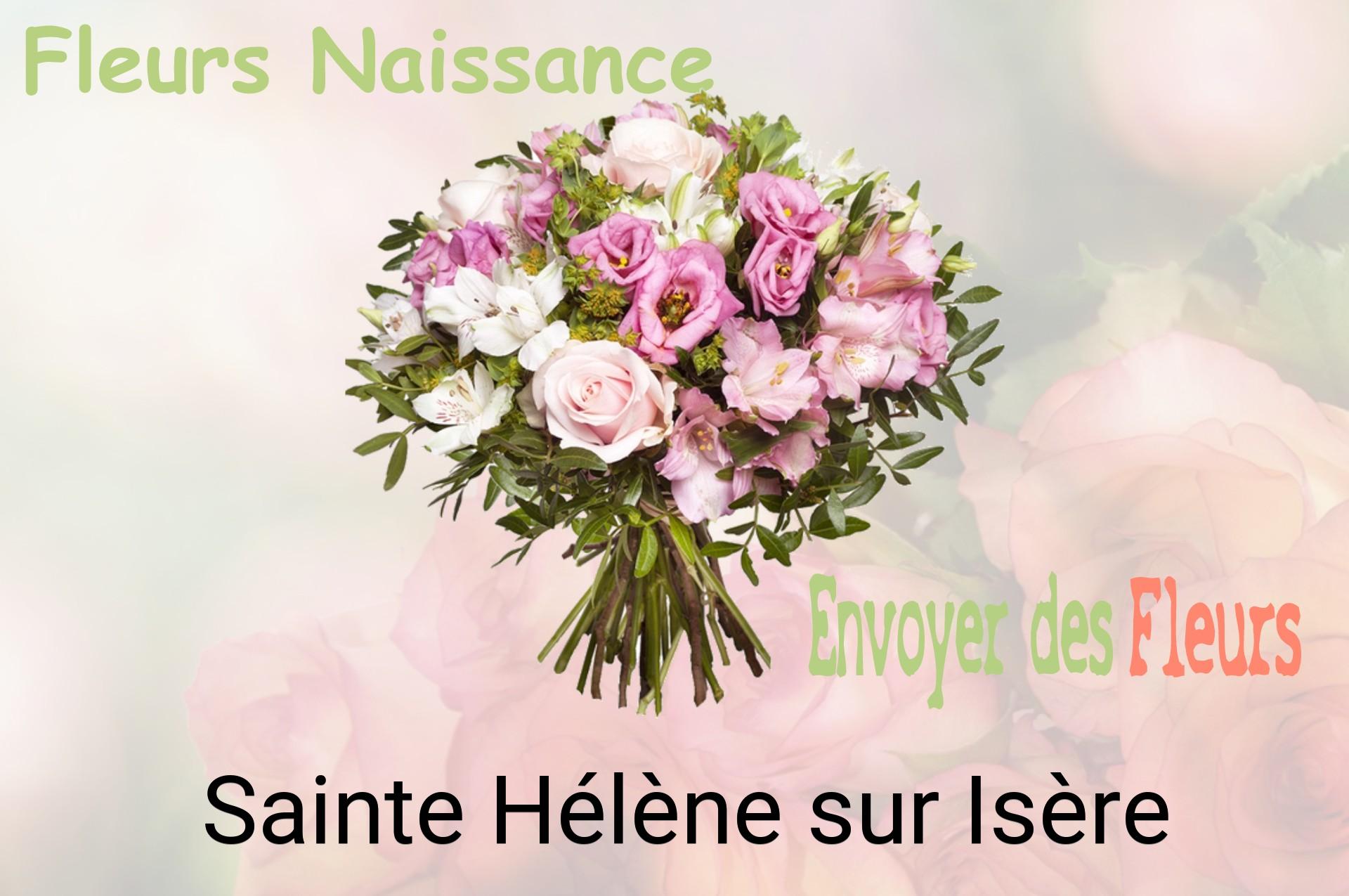 Bouquet de fleurs de naissance livré à Sainte-Hélène-sur-Isère